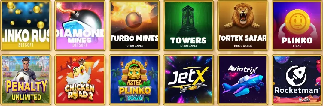 BetCleo Casino Crash Games